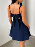 'Xiomara' Low Cut Mini Dress - Celes Fashion